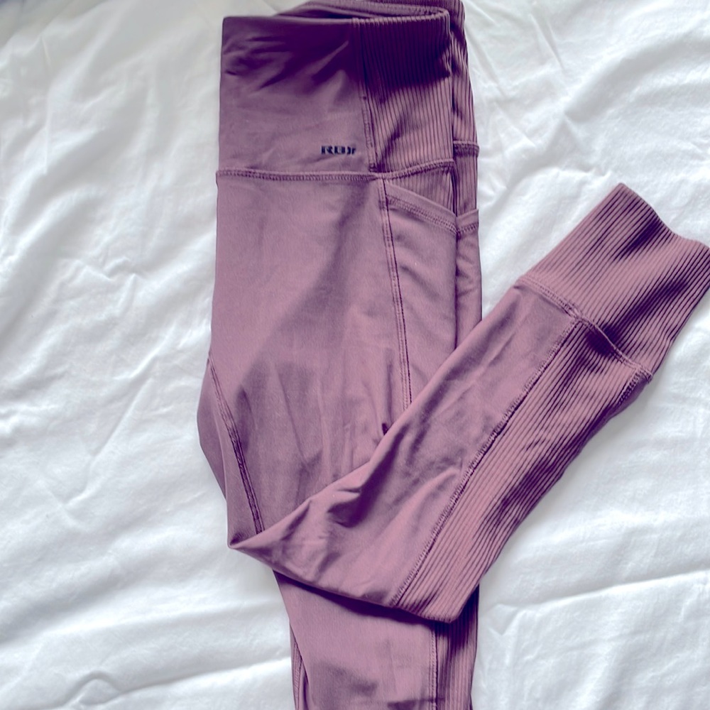 RBX mauve cropped leggings